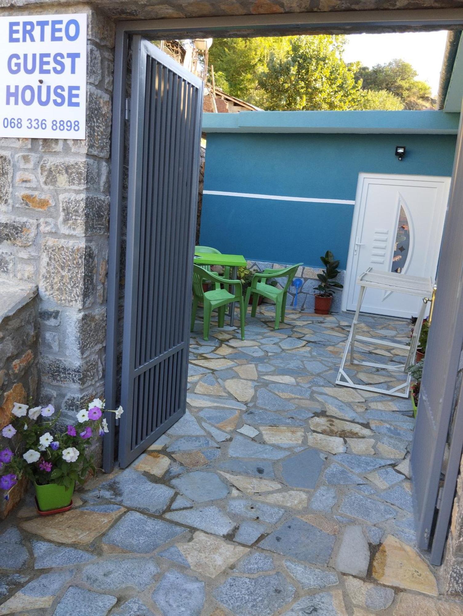 Erteo Guest House Pogradec Exterior foto